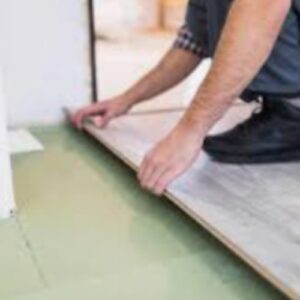 Vinyl Floor Floating Installation (Click-lock)