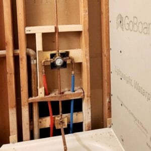 Bath & Shower Water Line Upgrade