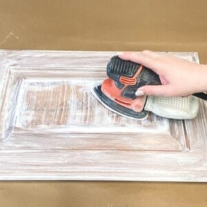 Cabinet Deep Sanding
