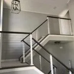 Cable railing installation