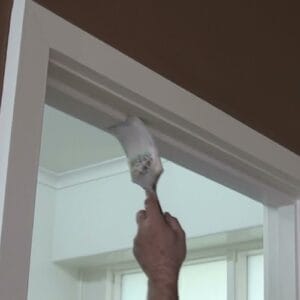 Door casing painting
