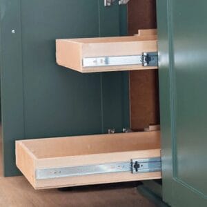 Install pull-out drawer