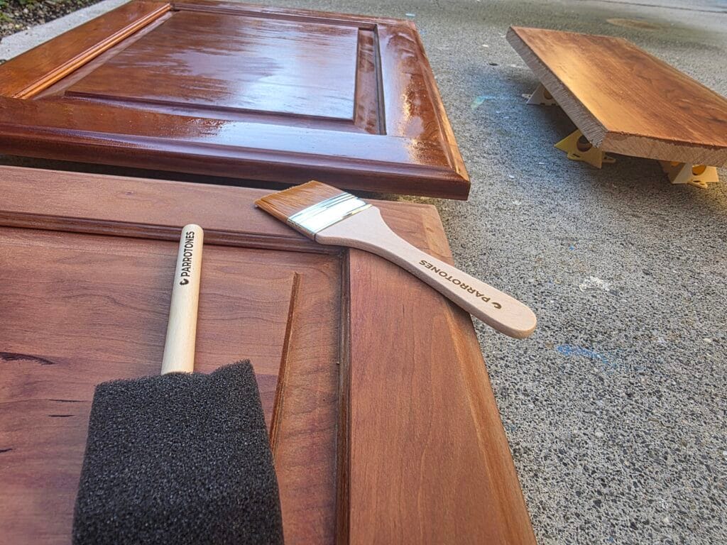 Revitalize your home with Parrotones' expert wood staining services. Contact us for a personalized estimate today!