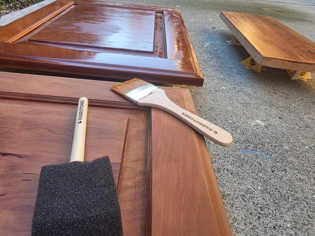 Revitalize your home with Parrotones' expert wood staining services. Contact us for a personalized estimate today!